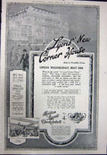 Original Old Vintage Print 1923 Shell-Mex Holidays Scotland Maisons Chocolates