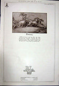 Original Old Vintage Print 1923 Lucas Bols Curaco Harvey Nichols Scotch Whisky