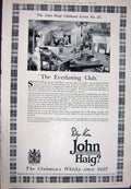 Antique Print Ref.920 1923 Advertisement John Haig Clubman'S Scotch Whisky
