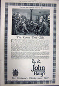 Antique Print Ref.922 1923 Advertisement John Haig Clubman'S Scotch Whisky