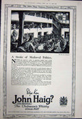 Antique Print Ref.926 1923 Advertisement John Haig Clubman'S Scotch Whisky