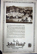 Antique Print Ref.928 1923 Advertisement John Haig Clubman'S Scotch Whisky
