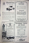 Old Vintage Print 1923 Advertisement Morris Cars Napier Loyd-Lord Albert 20th