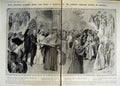 Old Print *2993 1912 Wedding Russian Embassy Chapel London Ulster Union