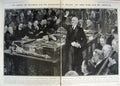 Old Ref.3685 1912 Balfour Government Home Rule Ireland Titanic Ship