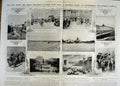 Antique Print *3014 1912 Russia Kazan Cathedral Troitzky Agriculture Nuns