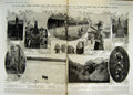 Antique Old Print *3036 1912 Ju-Ju Land Sacred Water Priest Akpambe Flowers