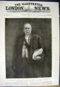 Original Old Antique Print 1912 Portrait Baron Marschall Von Bieberstein Man