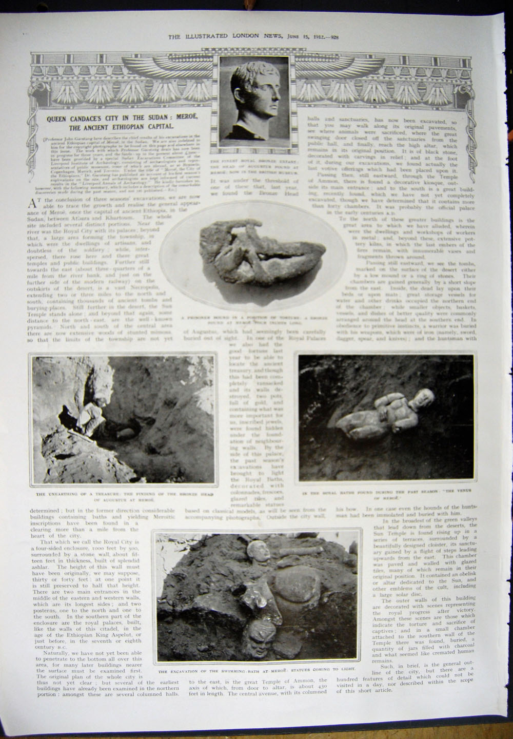 Old Antique Print 1912 Horse Show Jumping Olympia Bronze Augustus Meroe 20th