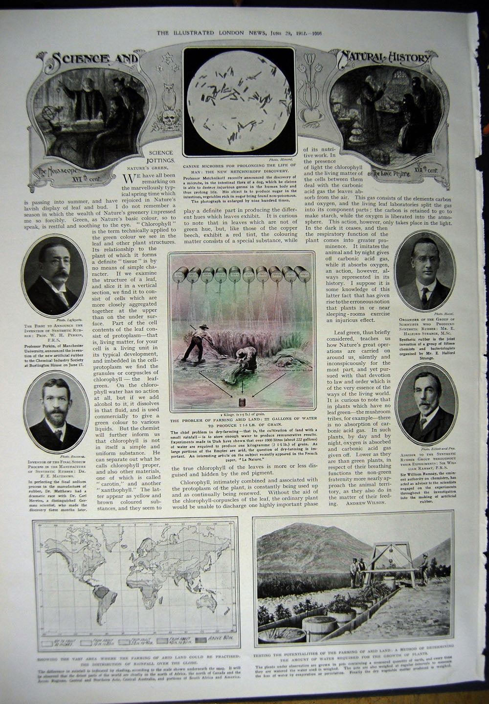 Original Old Antique Print 1912 Train Offenburg Freiburg Express Ship Science