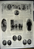 Antique Old Print 1912 Ship Mediterranean Squadron Victoria Luise Olympia 20th