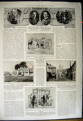 Original Old Antique Print 1912 Bickerton Astronomy Star Sun William Conqueror