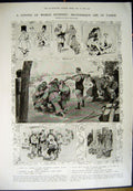Original Old Antique Print 1912 Pompeii Wine-Bar Tabriz Beggars Mosque Harem