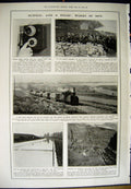 Old Antique Print 1912 Boats British Dreadnought Orion Science Vesuvius 20th