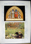 Old Antique Print 1912 Kavirondo Funeral Africa Royal Academy Pictures 20th