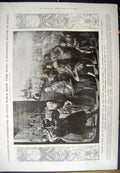 Old Antique Print 1912 Sphinx Archaeology Mycerinus Alabasters Antwerp 20th