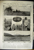 Antique Old Print 1912 Dynamite America Mcnamara Mongolia Forest-Dwellers 20th