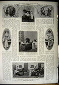 Old Antique Print 1912 Funeral Service Lord Lister Westminster Theatre 20th
