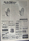 Old Antique Print 1912 Advertisement Mewton Heating Hair Curlers Antexema 20th
