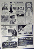 Old Antique Print 1912 Advertisement Aspinall'S Mellins Calox Morny Cräme 20th