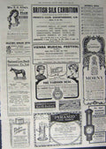 Old Antique Print 1912 Advertisement Daimler Motor Bicycle Car Barometer 20th