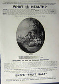 Old Antique Print 1912 Advertisement Scrubb'S Ammonia Eno'S Fruit Salt 20th