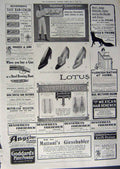 Antique Old Print 1912 Advertisement Continental Tyres Lotus Polish Cycle 20th