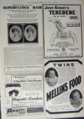 Antique Old Print 1912 Advertisement Life Assurance Mellins'S Food Knight 20th