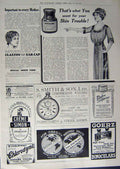 Old Antique Print 1912 Advertisement N.E.C Car Talbot Binoculars Watches 20th