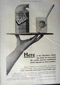 Old Antique Print 1912 Advertisement Foot'S Chair Book Odol Toothpaste 20th