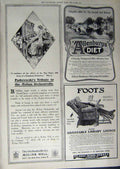 Old Antique Print 1912 Advertisement Ushers Whisky Horlicks Allenburys 20th