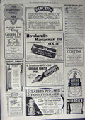 Old Antique Print 1912 Advertisement Tyre Car Rubber Bengers Thermometer 20th