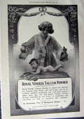 Original Old Antique Print 1912 Advertisement Royal Vinolia Talcum Powder Baby