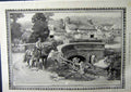 Old Antique Print 1912 Advertisement Ellimans Embrocation Slough Horses 20th