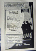 Old Antique Print 1912 Advertisement Veritor Ireland Whiskey Distillers 20th