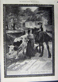 Antique Print Ref.956 1912 Advertisement Ellimans Embrocation Slough Horses