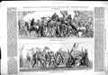 Original Old Antique Print 1867 Bas-Reliefs Monument Burke Wills Explorers 19th