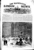 Antique Print *3116 1867 Ruins Tropical Department Crystal Palace Snowstorm
