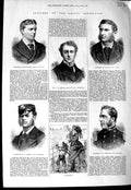 Old Antique Print 1875 Arctic Expedition Rawson Hodson Archer Fulford May 19th