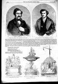 Old Antique Print 1856 Colonel Atwell Lake Teesdale Goodwood Races Plate 19th