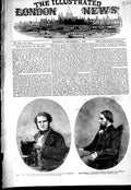 Old Antique Print 1856 Earl Granville Petersburg Lord Wodehouse Minister 19th