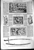 Old Antique Print 1856 Braemar Games Balmoral Saint Andrew George Sword 19th