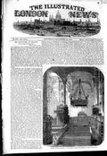 Original Old Antique Print 1856 Cathedral Assumption Kremlin Emperor Russia