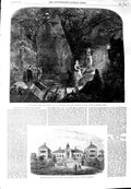 Old Antique Print Scene Romeo Juliet Woolmer 1864 Grey Hospital Kaffraria 19th