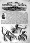 Old Antique Print 1846 Kaffir Chiefs Cobus Congo Negrimmo Umkel Natives 19th
