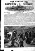 Old Antique Print 1854 Baltic Fleet Post Office Ship Duke Wellington War 19th