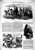 Old Antique Print 1849 Hungarian Emigrants Shaumla Kissuth General Guyon 19th