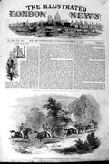 Original Old Antique Print 187 War Kaffirland Cape Mounted Rifles Horses Army