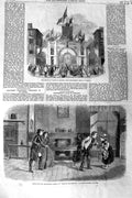 Antique Print Ref.481 1860 Prince Wales Canada Orangemen Haymarket Theatre