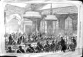 Old Antique Print 1856 Dinner Major-General Williams Artillery Woolwich 19th